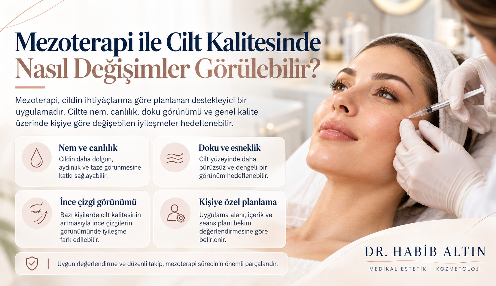 Mezoterapi ile Cilt Kalitesinde Nasıl Değişimler Görülebilir?